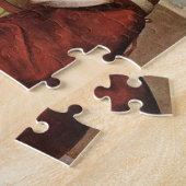 Puzzle Portrait d'une dame avec une licorne (par Raphael) (Côté)