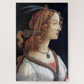 Puzzle Portrait d'une dame, Sandro Botticelli (Vertical)