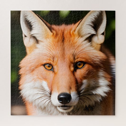 Puzzle Portrait en gros plan d'un renard  (Vertical)