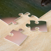 Puzzle Portrait flamingo (Côté)