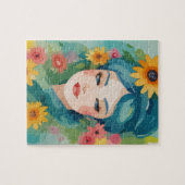 Puzzle Portrait Floral Daydream (Horizontal)