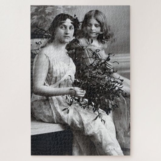 Puzzle Portrait intemporel de la mère et de la fille (Vertical)