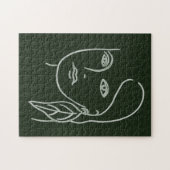 Puzzle Portrait malachite (Horizontal)