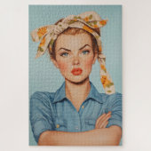 Puzzle Portrait moderne de Rosie (Vertical)