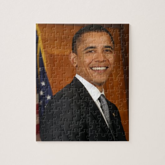 Puzzle Portrait officiel de Barack Obama (Vertical)