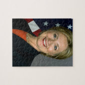 Puzzle Portrait officiel d'Hillary Clinton (Horizontal)