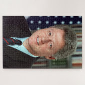 Puzzle Portrait officiel du président Bill Clinton 20 x 3 (Horizontal)