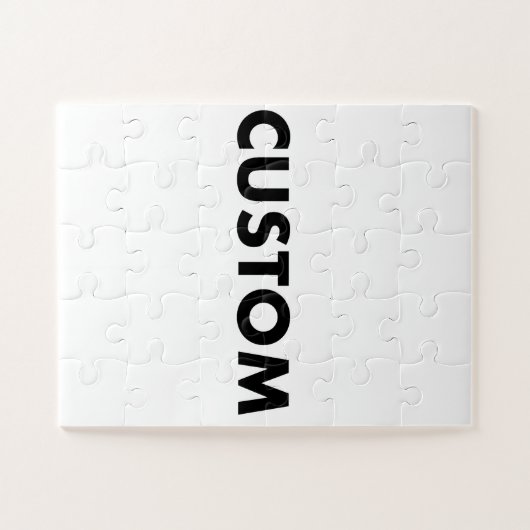 Puzzle Portrait personnalisé 30 pièces 14 po x 11 po (Horizontal)