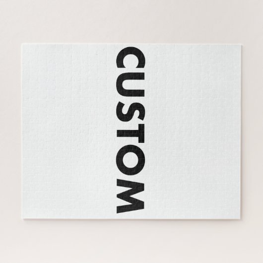 Puzzle Portrait personnalisé 520 pièces 20 pouces x 16 po (Horizontal)