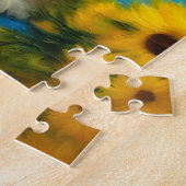 Puzzle Portrait Pétales Chat persan (Côté)