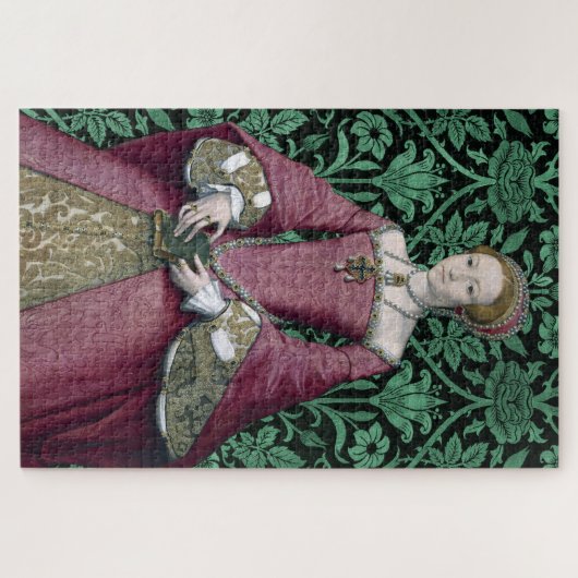 Puzzle Portrait Princesse Elizabeth Tudor, Reine (Horizontal)