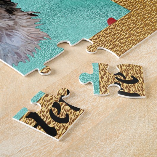 Puzzle Portrait Shih Tzu (Côté)