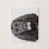 Puzzle Portrait studio de cocker spaniel (Vertical)
