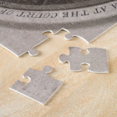 Puzzle Portrait vintage de Ben Franklin (1787) (Côté)