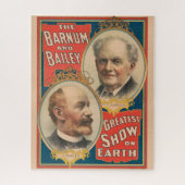 Puzzle Portraits De P.T. Barnum Et J.A. Bailey (Vertical)
