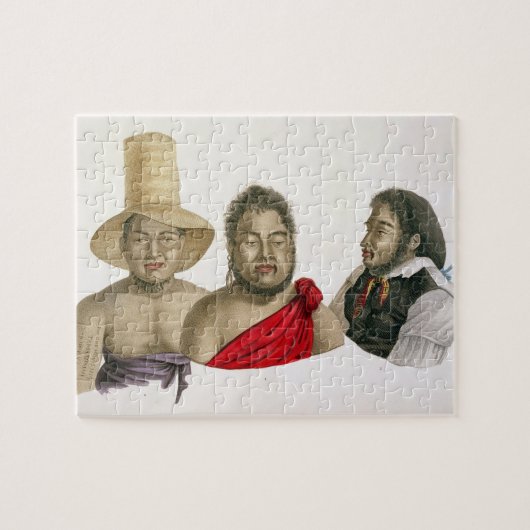 Puzzle Portraits des chefs des îles de sandwich, de (Horizontal)