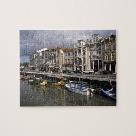 Puzzle Portugal, Aveiro. Moliceiros (collecte d'algues (Horizontal)