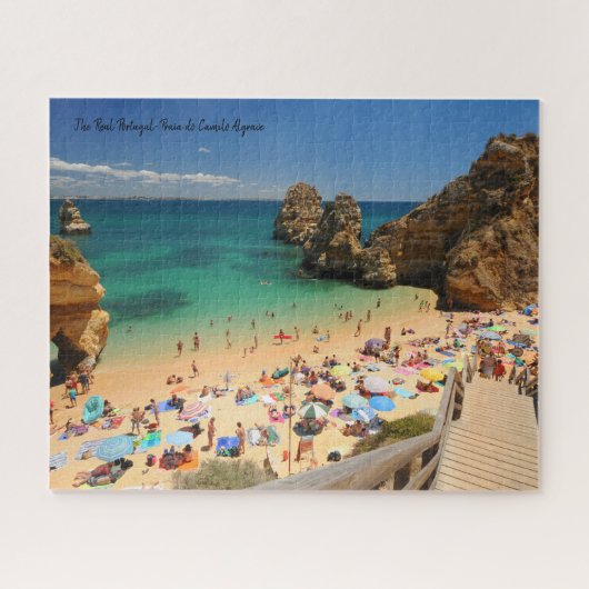 Puzzle Portugal-Praia do Camilo, Algarve Jigsaw (Horizontal)