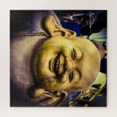 Puzzle Pose un visage joyeux - Bouddha - 20x20 - 676 pc (Horizontal)