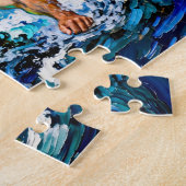 Puzzle Poséidon dieu de la mer (Côté)