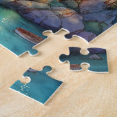 Puzzle Positano, Italie - Coastal Village & Starry Sky (Côté)