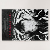 Puzzle Possibilités de motivation Citation Tiger (Horizontal)