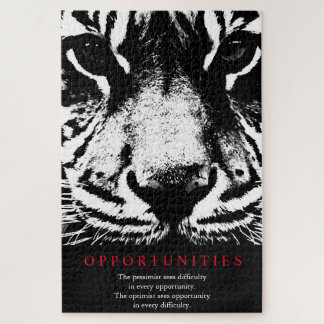 Puzzle Possibilités de motivation Citation Tiger