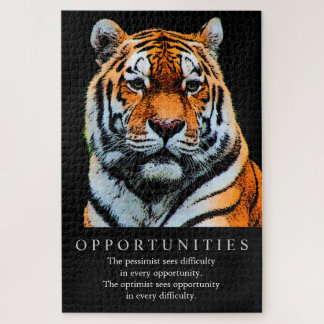 Puzzle Possibilités de motivation Citer Tigre