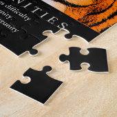 Puzzle Possibilités de motivation Citer Tigre (Côté)