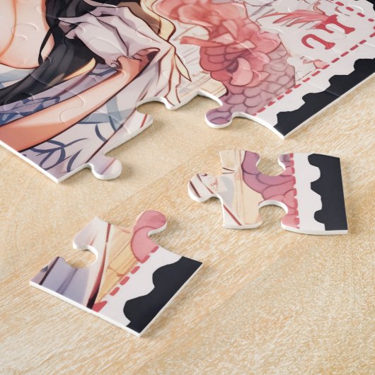 Puzzle Postage Anime (Côté)