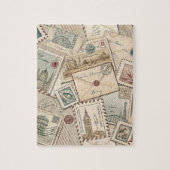 Puzzle Postage vintage (Vertical)