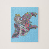 Puzzle Postcard with Chihuahua design (Vertical)