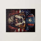 Puzzle Poster américain Bulldog (Horizontal)