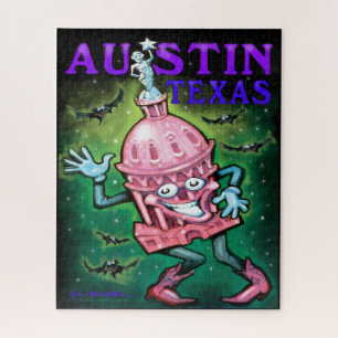 Puzzle Poster Austin Texas