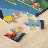 Puzzle Poster autrichien vintage (Côté)