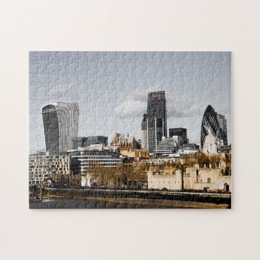Puzzle Poster cadeau London Skyline Panorama (Horizontal)