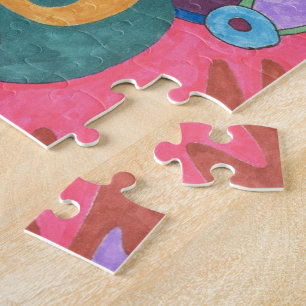Puzzle Poster d'art Abstrait "As One"