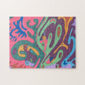 Puzzle Poster d'art Abstrait "As One" (Horizontal)