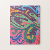 Puzzle Poster d'art Abstrait "As One" (Vertical)