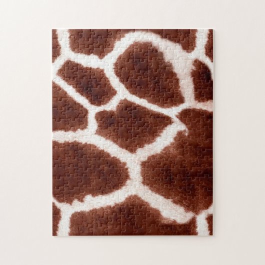 Puzzle Poster de animal Motif Giraffe (Vertical)