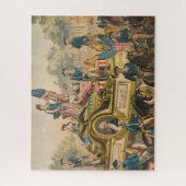 Puzzle Poster de cirque vintage montrant Parade Float (Vertical)