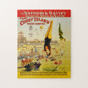 Puzzle Poster de Coney Island Sideshow