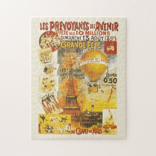 Puzzle Poster de la foire Antique Grand Fete (Vertical)