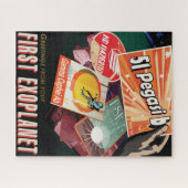 Puzzle Poster de l'espace rétro - Exoplanet Discovery 51  (Horizontal)