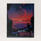 Puzzle Poster de l'espace rétro - Les spectateurs observe (Vertical)