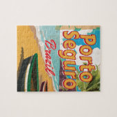 Puzzle Poster de vacances Porto Seguro Brésil (Horizontal)