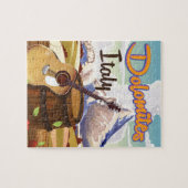 Puzzle poster de voyage Dolomites Italie (Horizontal)