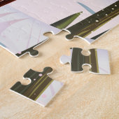 Puzzle poster de voyage Dolomites Sassongher Mountain Ita (Côté)