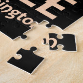 Puzzle Poster de voyage Retro Seattle Washington (Côté)