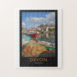 Puzzle Poster Devon Railway